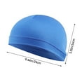 thumbnail image 3 of HJQEQVD 6 Pieces Liner Skull Caps Sweat Wicking Cap Running Hats Cycling Skull Caps for Men and Women Outdoor Decorations, 3 of 7