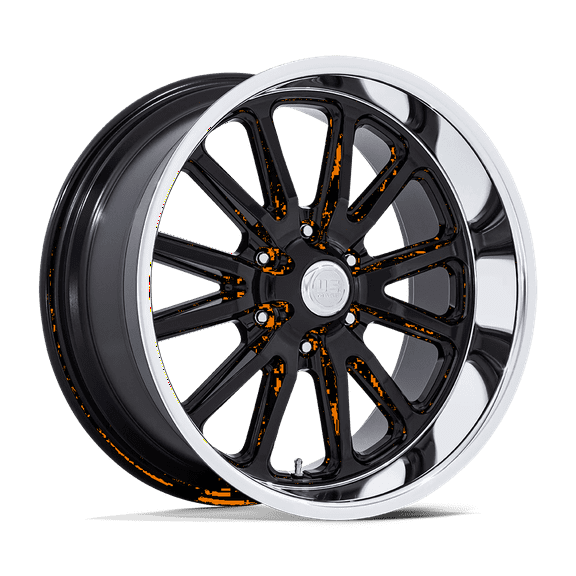 US Mag 1PC Cast Aluminum Wheel U145 20x8 6x5.5 G-BLK DIA-LP 1mm, UC145BD20806801