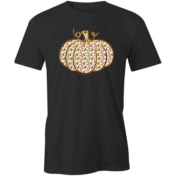 Pumpkin T-Shirt | Cute Autumn Black Tee Gift