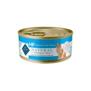 Blue Buffalo Blue Natural Veterinary Diet HF Hydrolyzed for Food Intolerance Wet Cat Food, 5.5 oz., Case of 24