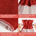 thumbnail image 2 of NAMZI Jute Wine Bags, 10pcs Burlap Wine Bottle Gift Bags 750ml with Sheer Window Drawstring Gift Bags for Wedding Festival Wine Tasting Party Favors 13.7*5.9 inch（Red）, 2 of 5