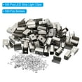 thumbnail image 3 of Unique Bargains LED Strip Light Clips Mounting Bracket Fixing Clips with Screws for 12mm-13mm Light Cable Ribbon 100 Pack, 3 of 6