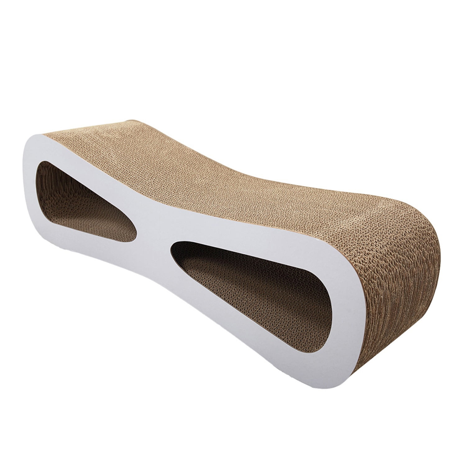 Pefilos Cat Scratcher Lounger for Large Cats Cat Scratcher for Wall Corner Cat Scratch Pad for Nails Durable Cat Scratching Pad Reversible, Beige Pefilos Cat Scratcher Lounger for Large Cats Cat Scratcher for Wall Corner Cat Scratch Pad for Nails Durable Cat Scratching Pad Reversible, Beige