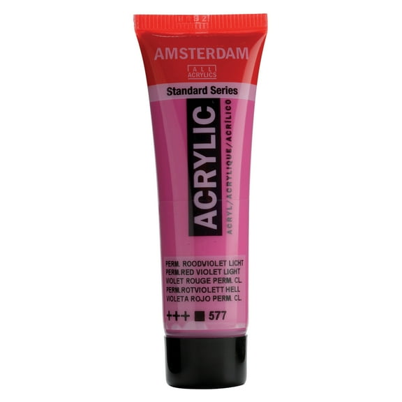 Amsterdam Standard Series Acrylic Paint, 20ml, Permanent Red Violet Light