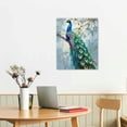 FANNA Wall Art Peacock Tree Pictures Wall Decor Colorful Peacock Canvas