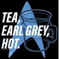thumbnail image 2 of Men's Star Trek: The Next Generation Cup Of Tea Earl Grey Hot, Captain Picard  Sweatshirt Black X Large, 2 of 4