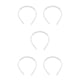 thumbnail image 2 of Diadema Ajustable Qarigey Exquisita Perla Universal Chic Blanco CBP370506, 2 of 4