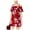 Red - winnv, variant on As U Wish Womens Printed A-line Dress, Red, Juniors, Small