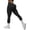 Black, variant on Yoga Pants for Women Seamless Hidden Scrunch Lifting High Waisted Leggings Workout Gym Yoga Leggings for Women Black L