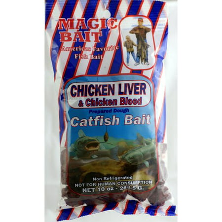 MAGIC BAIT - CHICKEN LIVER, catfish dough bait (Best Channel Catfish Bait Recipes)