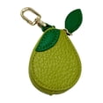 thumbnail image 2 of Cute Fruit Pendant Zipper Keychain Purse Wallet with Cherry Orange Blueberry Charms, 2 of 8