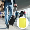 thumbnail image 5 of Unique Bargains Elastic Silk Travel Luggage Cover, Washable Protective Suitcase Protector Bag Yellow for 20 Inch Wheeled Suitcase, 5 of 5