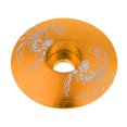 thumbnail image 2 of Aleación De Aluminio Bicicleta Threadless Stem Headset Top Cap Cover Gold Scorpion Sunnimix Tapa superior para auriculares de bicicleta, 2 of 8