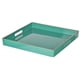 thumbnail image 1 of Bandeja Benzara BM145601 Mimosa Green de plástico, 33 x 33 x 4 cm, 1 of 6