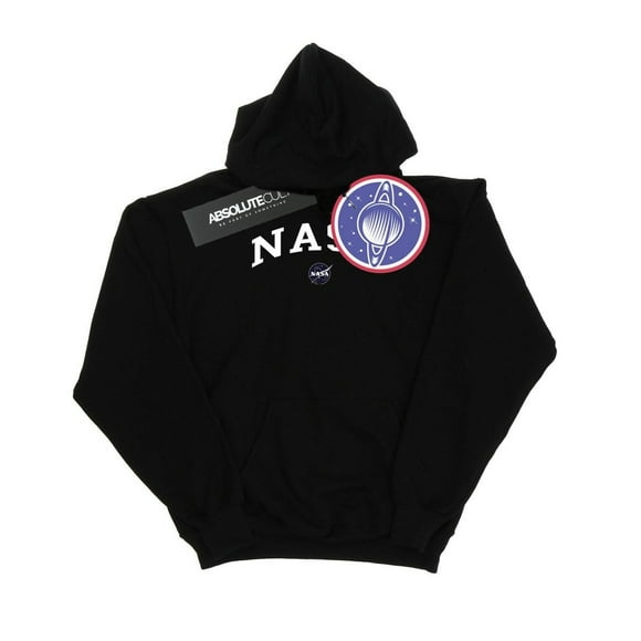 NASA Chandail à Capuchon pour Hommes à Logo Collégial