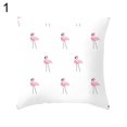 thumbnail image 2 of Koszal Housse de Coussin Carré Flamant Rose Adorable Article de Literie, 2 of 7