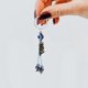 thumbnail image 3 of Blue Evil Eye Keychain Owl Bag Charm Cute Key Chain For Backpack Boys Decorative Keyring For Women Purse Hanging Pendant, 3 of 3