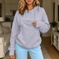 thumbnail image 7 of Pet Pouch Hoodies Unisex with Kangaroo Pocket Oversized Trendy Sweatshirts Outside Kitten Puppy Carrier Holder Sweatshirts Cat Hoodie with Pouch, 7 of 7