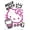 Poster & Mount Bundle, variant on Hello Kitty: 2016 Graffiti - Street Art Crown Wall Poster, 22.375" x 34"