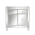 thumbnail image 6 of UBesGoo 2 Drawer Mirrored Hall Table, Mirrored Cabinet ,Accent Chest Large Nightstand ,Silver, 6 of 11