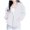 White, variant on Towmus Cute Casual Print Zip Up Hoodie Girls Clothes Women Cotton Jacket with Pockets Aesthetic Sweatshirt