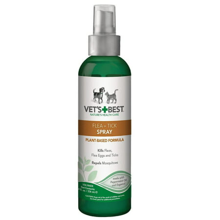 Flea Tick Spray for Dogs 8 Oz Made in USA from Made Vet's