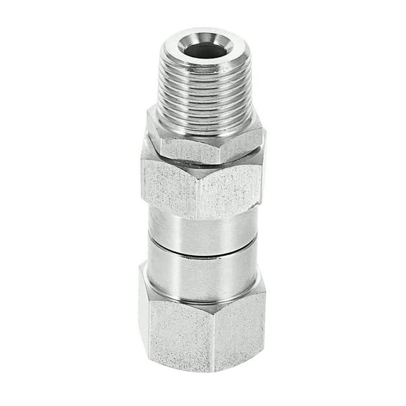CTIRCHIU Compression Tube Coupler Stainless Steel Adapter for Pneumatic and Hydraulic Connections