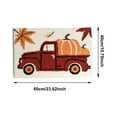thumbnail image 3 of Halloween Decorations Door Mat Fall Bathroom Rug Fall Rug For Soft Non Slip Bath Ma Bathroom Truck Bath Mat Autumn Pumpkin, 3 of 3