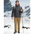 thumbnail image 3 of Men Down Puffer Jacket Pioneer Camp 650 Fill Packable Hooded, 3 of 6