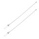 thumbnail image 5 of AURARMLET 2Ud Colgante Para Pull Chain De Ventilador Y Con De Vidrio Y Metal, 5 of 7