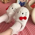 thumbnail image 4 of Miniso Sanrio Lindas pantuflas de algodón Hello Kitty engrosadas para mujer, pantuflas de algodón antideslizantes para dormitorio en casa para otoño e invierno, 4 of 4