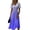 Light Purple-A#2226, variant on Midi Women's Dresses Summer Beach Vacation Wrap V Neck Swing Dresses Trendy Loose Gradient Short Sleeve Dresses