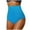Blue, variant on kamemir Bottoms Bikini Bottoms for Women String Bathing Suit Bottom with Moderate Coverage Low Waist Swim Bottom(Dark Blue,M)