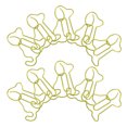 thumbnail image 1 of unbranded 50Ud Clips Decorativos Color Amarillo Cachorro Para Oficina Y Planner, 1 of 8
