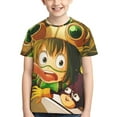 thumbnail image 6 of My Hero Academia Tsuyu Asui Kids T-Shirt 3d Printed Graphic T-Shirts Boys And Girls Short Sleeve Shirts For Youth Kids X-Small, 6 of 7