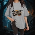 thumbnail image 2 of Godom Halloween Shirt Women Cute Ghost Graphic Shirts Halloween T-Shirt Casual Fall Short Sleeve Tops, 2 of 6