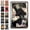 Bats, variant on Vintage Art Deco Versatile Card & Cash Case with RFID Protection, Vintage-Style Metal Wallet, Easy Snap Closure