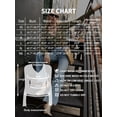 thumbnail image 7 of MOYIKO V Neck Tight Long Sleeve Shirts for Women Fitted Tops Slim Tee, 7 of 7
