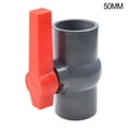 thumbnail image 1 of válvula de bola de PVC para tubería de suministro de agua con conector adhesivo deslizante, 1 of 7