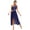 Navy Blue, variant on Doomiva Women Lyrical Ballet Dance Dress Sleeveless Asymmetrical Flowy Maxi Dress Modern Dancewear Purple M