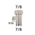 thumbnail image 1 of Brass T Adapter for Bidet Installation Compatible with Various Systems, 1 of 8