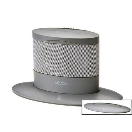 Poly-Planar MA7020G Oval Waterproof Pop-Up Spa Speaker, Gray