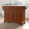 thumbnail image 7 of Crosley Furniture Lafayette Wood Granite Top Kitchen Island in Cherry, 7 of 7