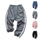 thumbnail image 5 of Odeerbi 3-13 Años Niños Niñas Hielo Seda Pantalones de Ejercicio de Secado Rápido Athletic Deportes Jogger Pantalones Verano Elástico Joggers Cintura Con Bolsillo, 5 of 5