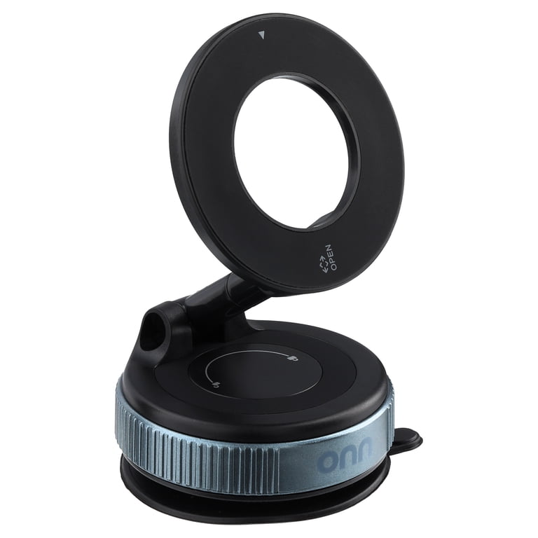 onn Magnetic Car Phone Mount, Dashboard & Windshield photo 1