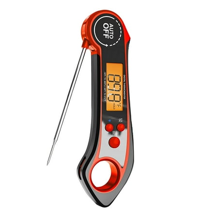 

Meat Thermometer with Probe Fast Precise Instant Read Food Thermometer Cooking Thermometer for Kitchen Red
