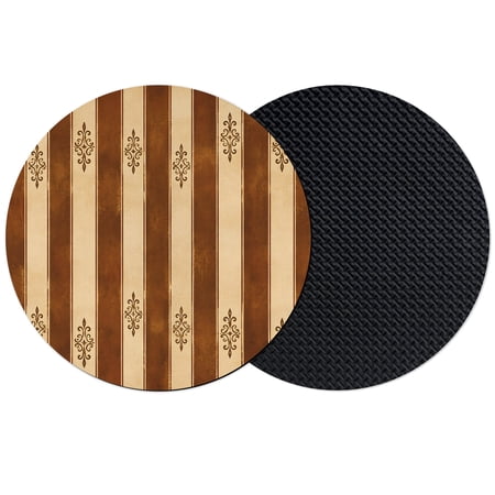 Boho Western Coasters Set of 2 Absorbent Coasters for Drinks Farmhouse Modern Rustic Red Brown Stripe Coaster for Desk Coffee Table Protection Home Decor House Warming Gifts 4