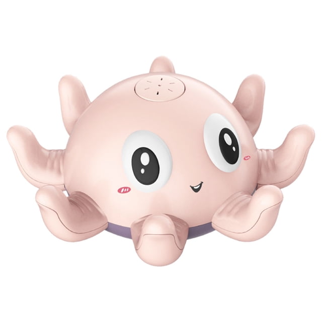 Juguetes de baño iluminados Sunnimix Pulpo de juguete de baño Rosado
