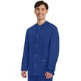 thumbnail image 5 of Cherokee Workwear Professionals Men Warm Up Scrubs Jacket Snap Front WW360, 5 of 9