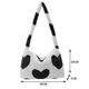 thumbnail image 1 of Bolsa Moda Furry Purse 11.81x7.87x1.97inch Clutch Bag Multicolors para Otoño Invierno Sywqhk Para Estrenar, 1 of 9